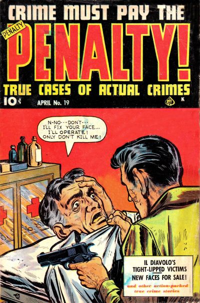 Cover for Crime Must Pay the Penalty (Ace Magazines, 1948 series) #19