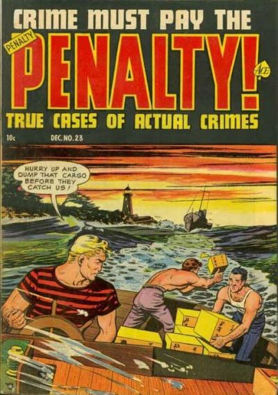 Cover for Crime Must Pay the Penalty (Ace Magazines, 1948 series) #23