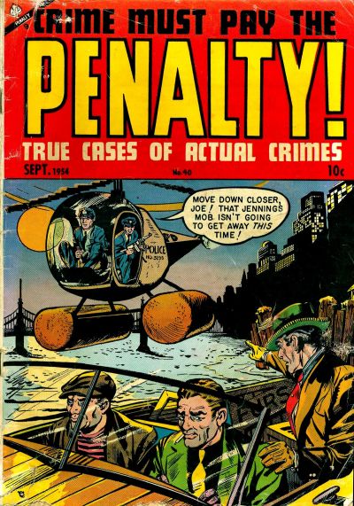 Cover for Crime Must Pay the Penalty (Ace Magazines, 1948 series) #40