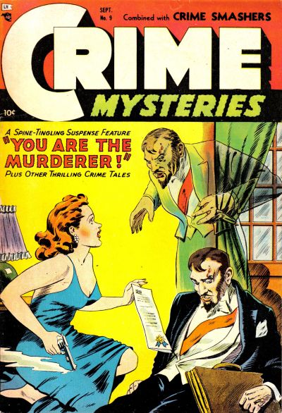 Cover for Crime Mysteries (Ribage, 1952 series) #9