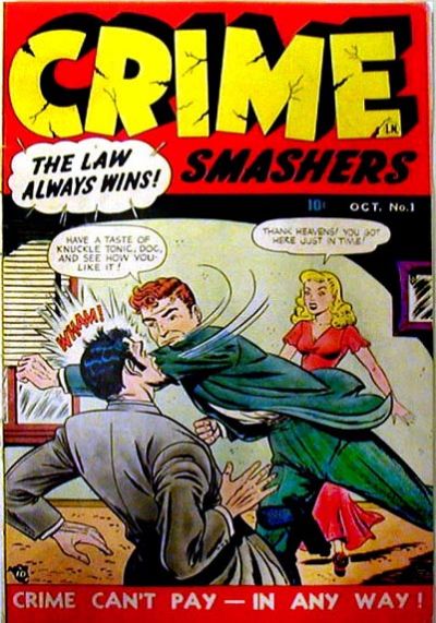 Cover for Crime Smashers (Trojan Magazines, 1950 series) #1