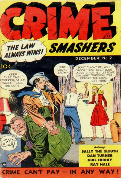 Cover for Crime Smashers (Trojan Magazines, 1950 series) #2