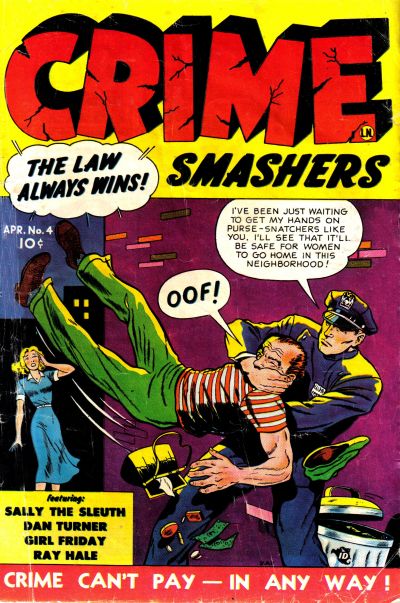Cover for Crime Smashers (Trojan Magazines, 1950 series) #4