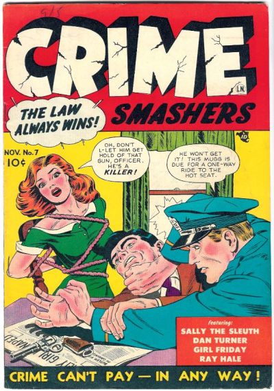 Cover for Crime Smashers (Trojan Magazines, 1950 series) #7