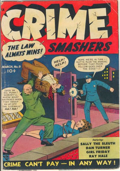Cover for Crime Smashers (Trojan Magazines, 1950 series) #9