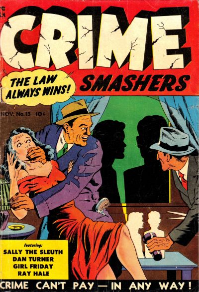 Cover for Crime Smashers (Trojan Magazines, 1950 series) #13