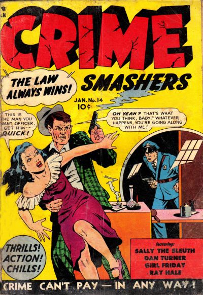Cover for Crime Smashers (Trojan Magazines, 1950 series) #14