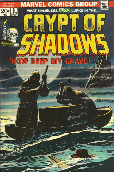 Cover for Crypt of Shadows (Marvel, 1973 series) #8