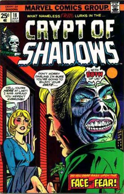 Cover for Crypt of Shadows (Marvel, 1973 series) #18