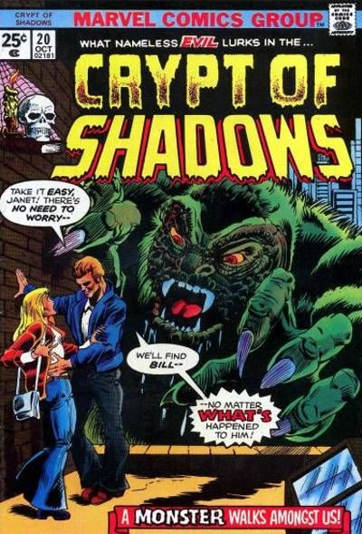 Cover for Crypt of Shadows (Marvel, 1973 series) #20