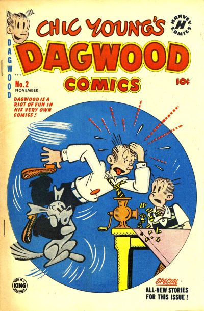 Cover for Chic Young's Dagwood Comics (Harvey, 1950 series) #2