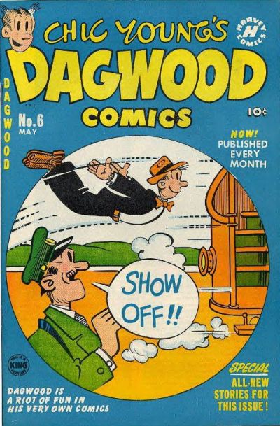 Cover for Chic Young's Dagwood Comics (Harvey, 1950 series) #6