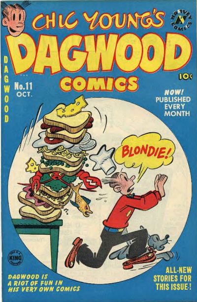 Cover for Chic Young's Dagwood Comics (Harvey, 1950 series) #11