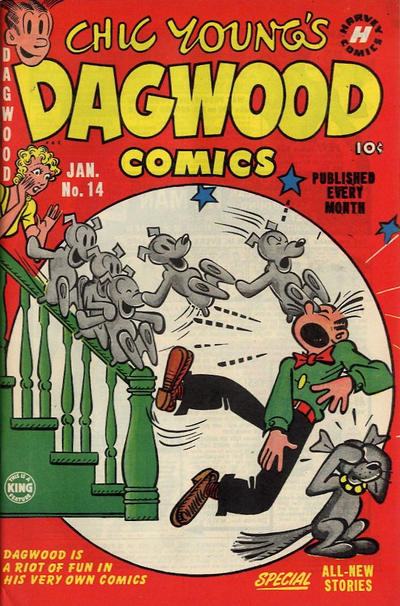 Cover for Chic Young's Dagwood Comics (Harvey, 1950 series) #14