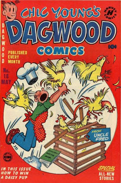 Cover for Chic Young's Dagwood Comics (Harvey, 1950 series) #18