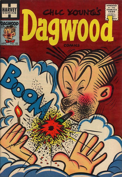 Cover for Chic Young's Dagwood Comics (Harvey, 1950 series) #52