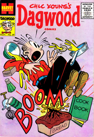 Cover for Chic Young's Dagwood Comics (Harvey, 1950 series) #59