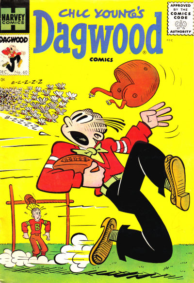 Cover for Chic Young's Dagwood Comics (Harvey, 1950 series) #60