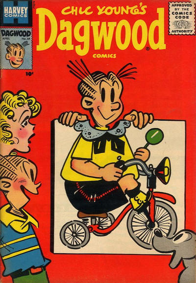 Cover for Chic Young's Dagwood Comics (Harvey, 1950 series) #64