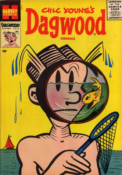 Cover for Chic Young's Dagwood Comics (Harvey, 1950 series) #69