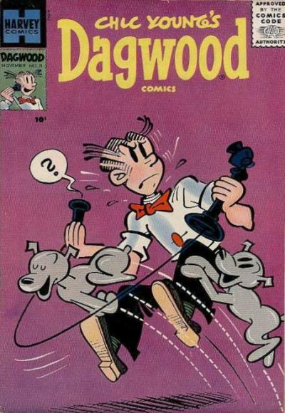 Cover for Chic Young's Dagwood Comics (Harvey, 1950 series) #71