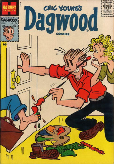 Cover for Chic Young's Dagwood Comics (Harvey, 1950 series) #76