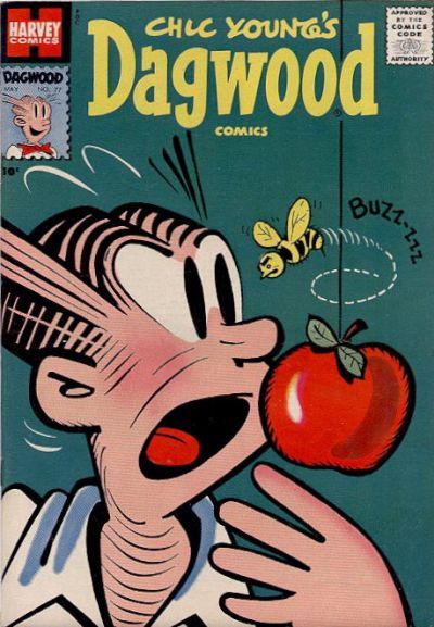 Cover for Chic Young's Dagwood Comics (Harvey, 1950 series) #77