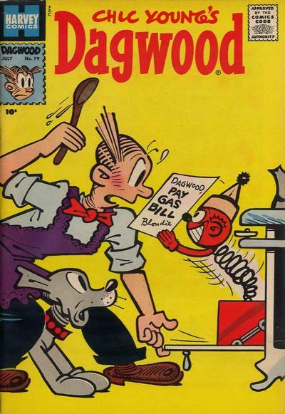 Cover for Chic Young's Dagwood Comics (Harvey, 1950 series) #79