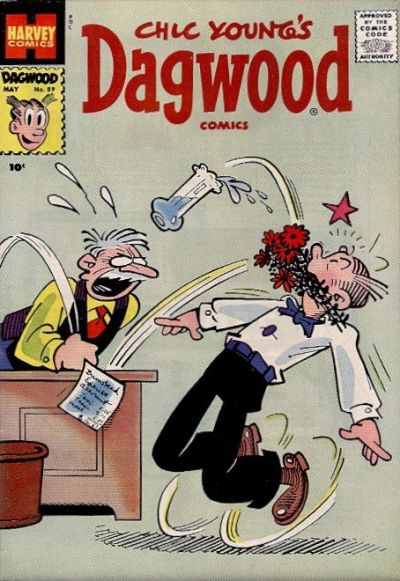 Cover for Chic Young's Dagwood Comics (Harvey, 1950 series) #89