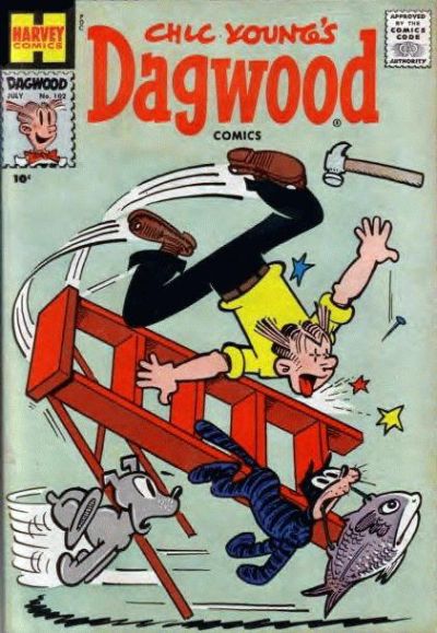 Cover for Chic Young's Dagwood Comics (Harvey, 1950 series) #102
