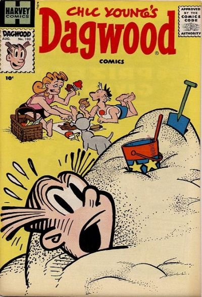 Cover for Chic Young's Dagwood Comics (Harvey, 1950 series) #103