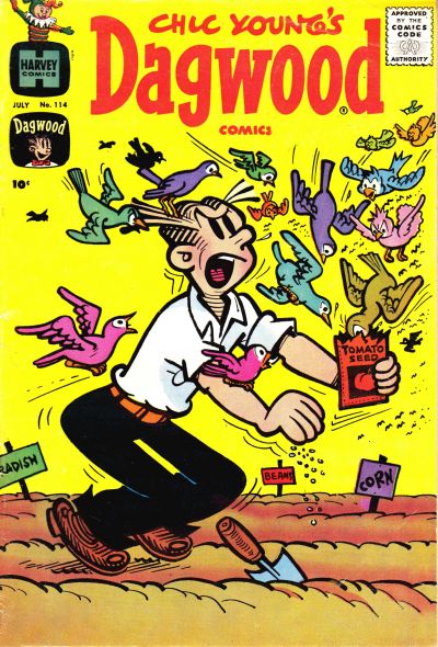 Cover for Chic Young's Dagwood Comics (Harvey, 1950 series) #114