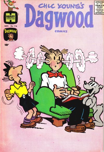 Cover for Chic Young's Dagwood Comics (Harvey, 1950 series) #116