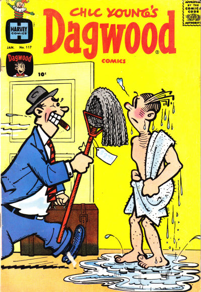 Cover for Chic Young's Dagwood Comics (Harvey, 1950 series) #117