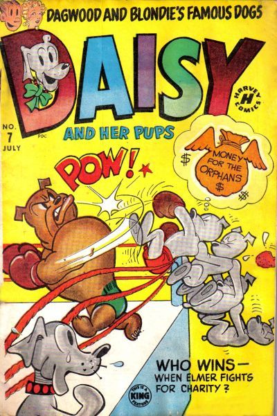 Cover for Daisy and Her Pups Comics (Harvey, 1951 series) #27 (7)