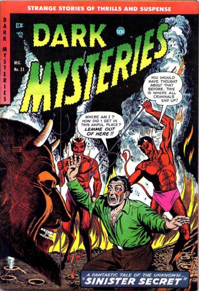 Cover for Dark Mysteries (Master Comics, 1951 series) #21