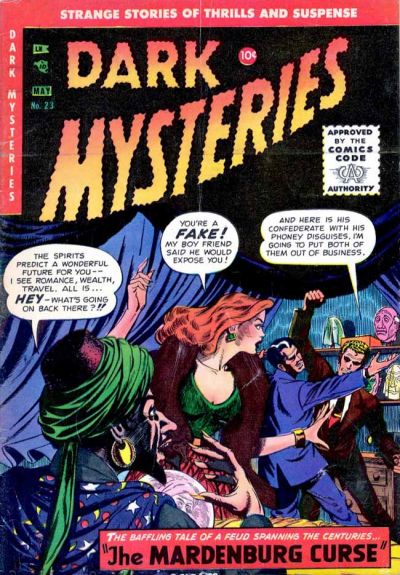 Cover for Dark Mysteries (Master Comics, 1951 series) #23