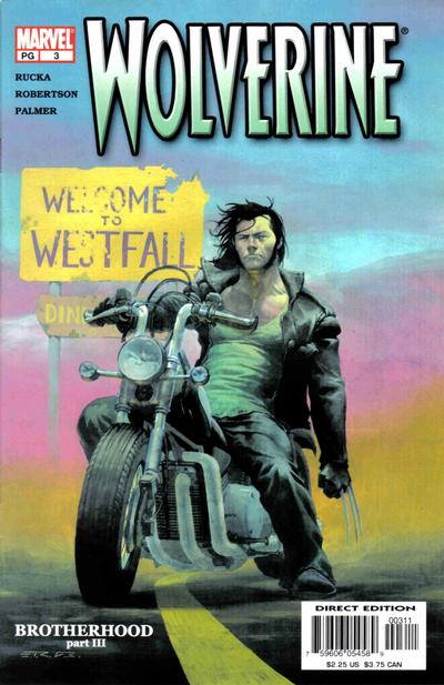 Cover for Wolverine (Marvel, 2003 series) #3 [Direct Edition]