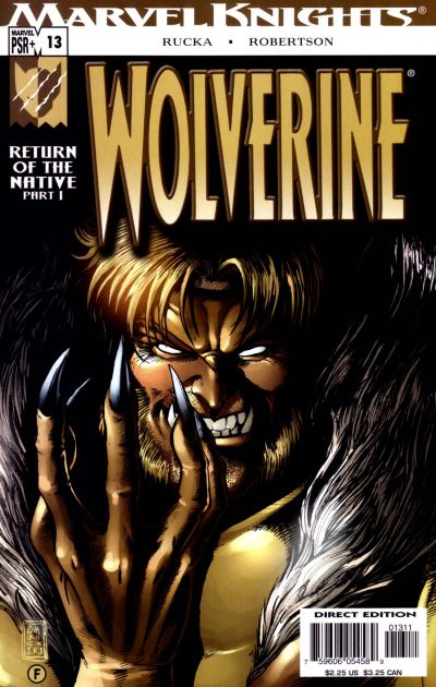 Cover for Wolverine (Marvel, 2003 series) #13 [Direct Edition]