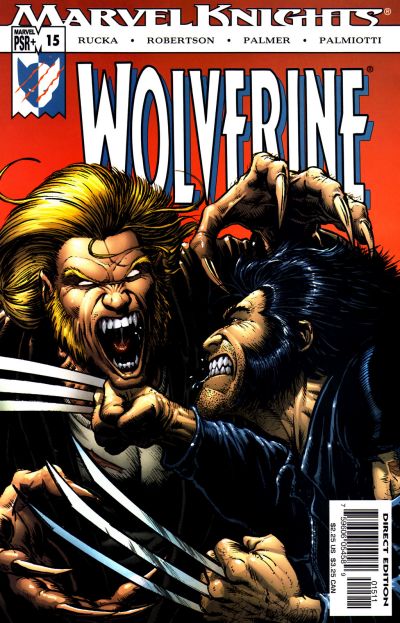 Cover for Wolverine (Marvel, 2003 series) #15 [Direct Edition]