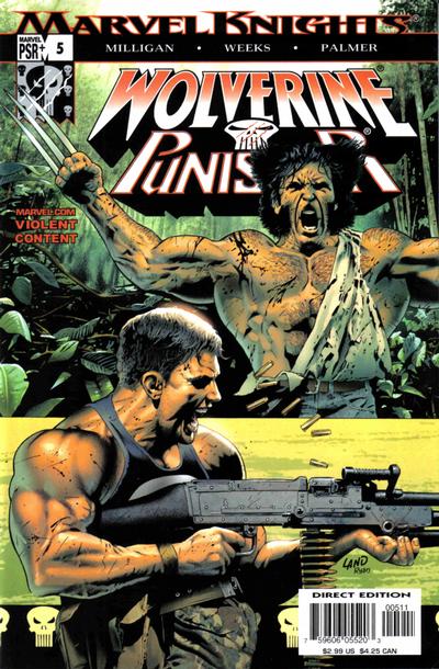 Cover for Wolverine / Punisher (Marvel, 2004 series) #5