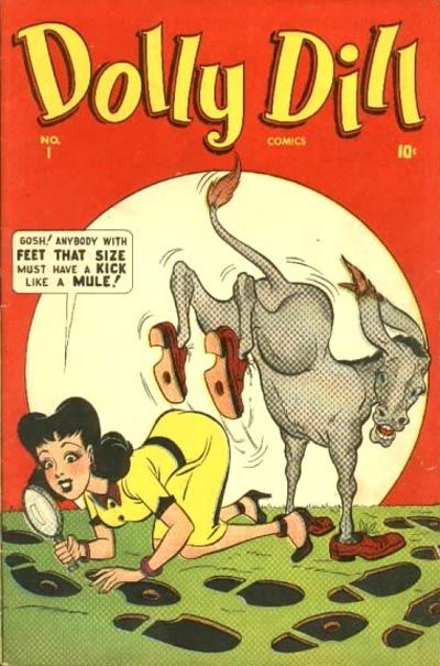 Cover for Dolly Dill (Marvel, 1945 series) #1