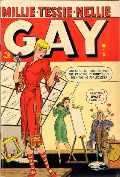Cover for Gay Comics (Marvel, 1944 series) #35