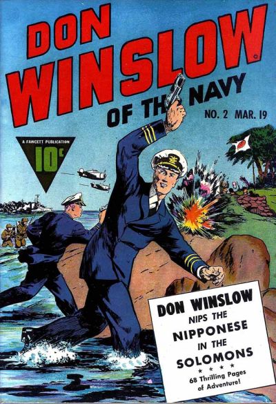 Cover for Don Winslow of the Navy (Fawcett, 1943 series) #2