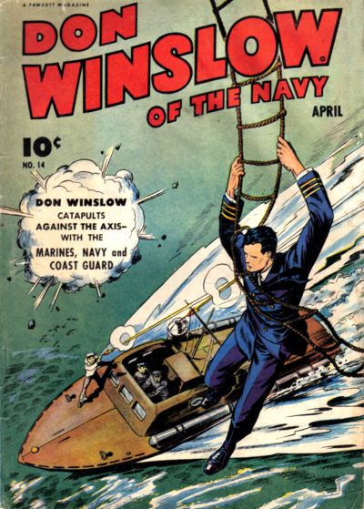 Cover for Don Winslow of the Navy (Fawcett, 1943 series) #14
