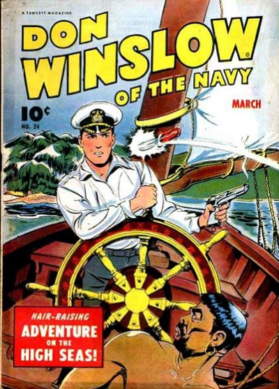 Cover for Don Winslow of the Navy (Fawcett, 1943 series) #24