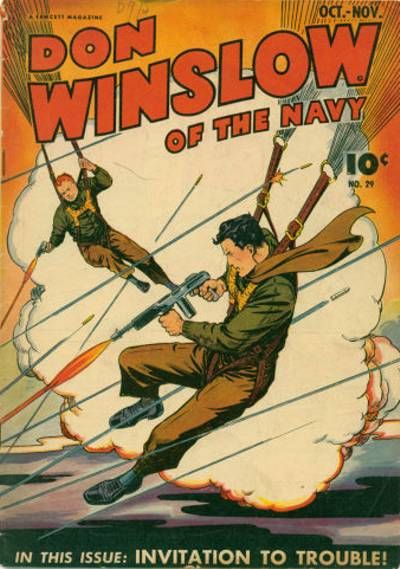 Cover for Don Winslow of the Navy (Fawcett, 1943 series) #29