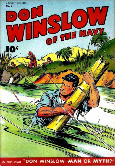 Cover for Don Winslow of the Navy (Fawcett, 1943 series) #31