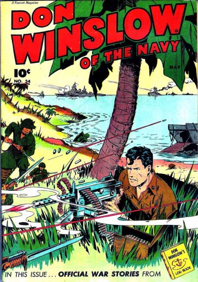 Cover for Don Winslow of the Navy (Fawcett, 1943 series) #34