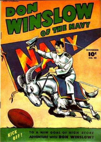 Cover for Don Winslow of the Navy (Fawcett, 1943 series) #40